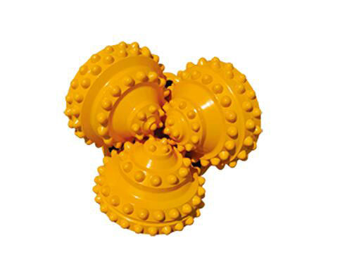 60rpm TriCone Makara Uçları Mühürlü Rulman Su Kuyusu Ucu IADC 645