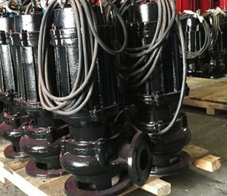 15m Kafa Dalgıç Atık Su Pompası 160kw Kanalizasyon Motorlu Pompa 400QW1250-5-30